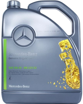 Моторное масло Mercedes-Benz OE 5W30 MB 229.52 /  A000989330913ABDW (5л) - 