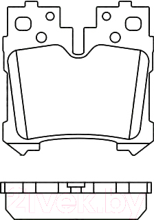

Тормозные колодки Bosch, 0986494424