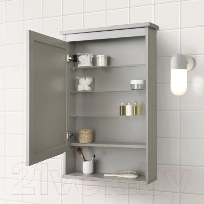 Шкаф с зеркалом для ванной Ikea Хемнэс 804.412.07