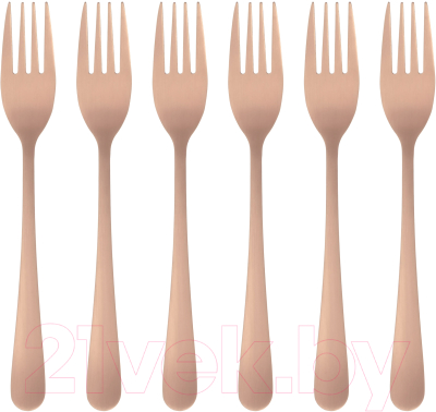 

Набор десертных вилок Maku Kitchen Life, Rose Gold 310547