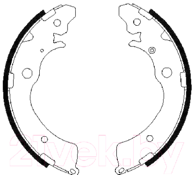 

Тормозные колодки Bosch, 0986487440