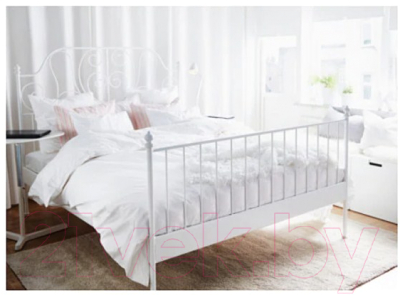 Двуспальная кровать Ikea Лейрвик 892.772.88