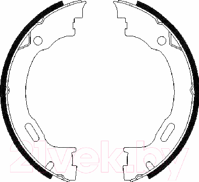 

Тормозные колодки Bosch, 0986487609
