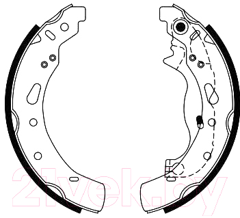 

Тормозные колодки Bosch, 0986487767