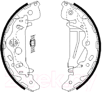 

Тормозные колодки Bosch, 0986487709