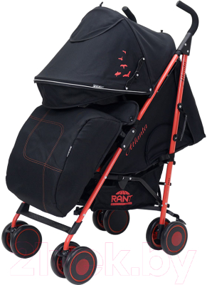 Детская прогулочная коляска Rant Atlanta / RA151 (черный/красный)