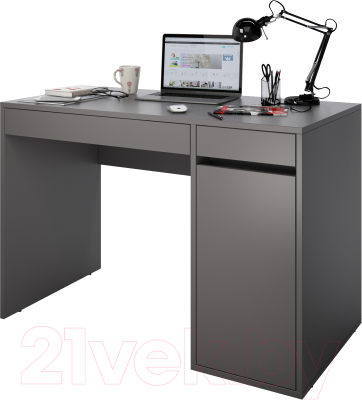 Письменный стол Domus СП004 11.004R.01.02 / dms-sp004R-162PE (правый, серый)