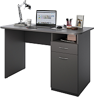 Письменный стол Domus СП007 11.007R.01.02 / dms-sp007R-162PE (правый, серый) - 