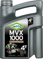 Моторное масло Yacco MVX 1000 4T 10W40 (4л) - 