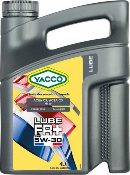 Моторное масло Yacco Lube FR Plus 5W30