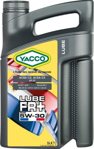 Моторное масло Yacco Lube FR Plus 5W30