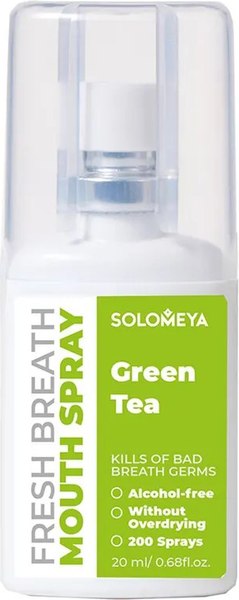 Спрей для полости рта Solomeya Fresh Breath Зеленый чай (20мл)