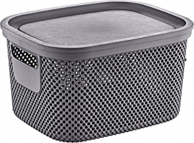 Корзина Hobby Life Nickel / HL041289DG (темно-серый)