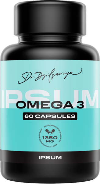 Изображение товара Жирные кислоты IPSUM Omega 3 (60 капсул)