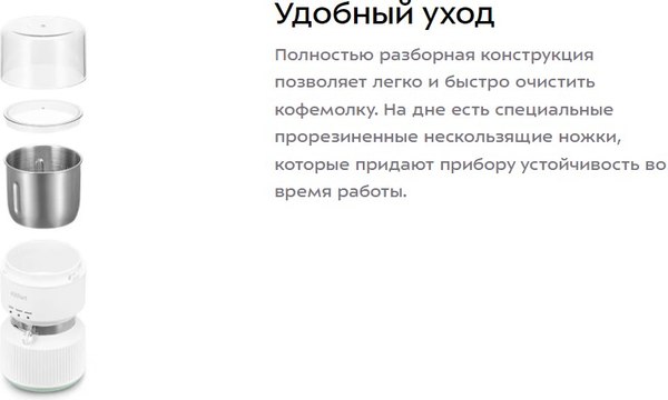 Кофемолка Kitfort КТ-7480