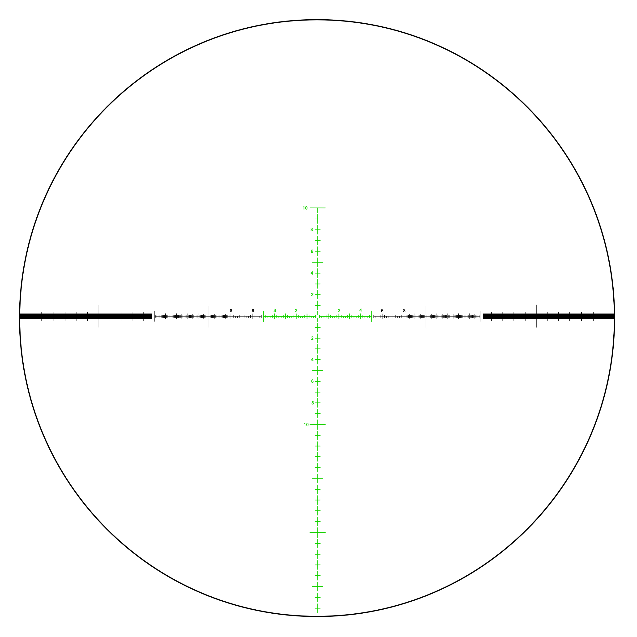 Оптический прицел Veber Wolf II 5-30x56 SF IG RF1 / FFP 27181