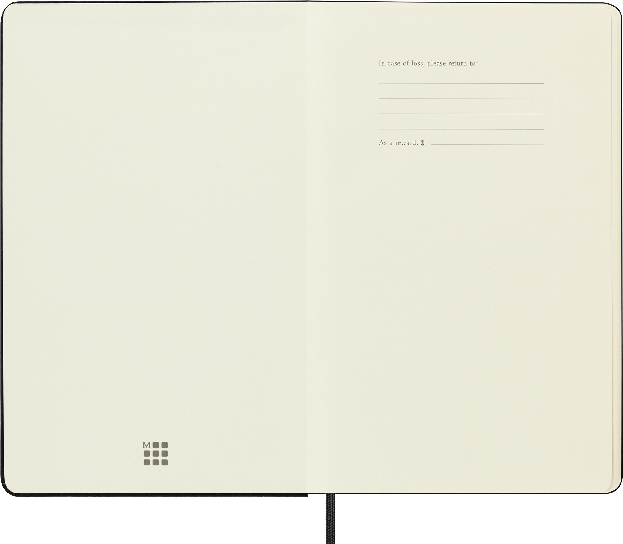 Записная книжка Moleskine Classic Large QP066 (черный) — фото 3