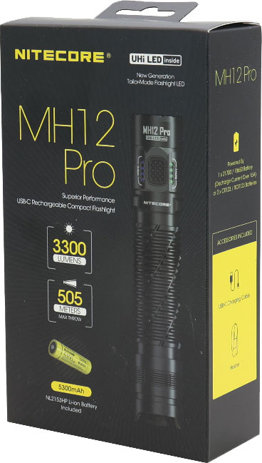 Фонарь Nitecore MH12 Pro