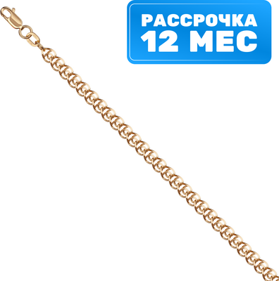 

Цепочка из красного золота, ПЦ087ПГ-05011