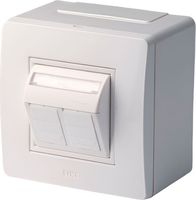 Розетка DKC PDD-N60 Brava RJ45 / 10656 (белый) - 