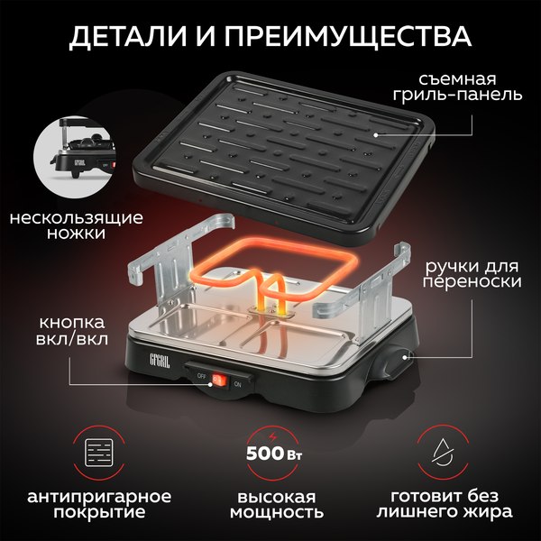 Раклетница GFGRIL GF-015