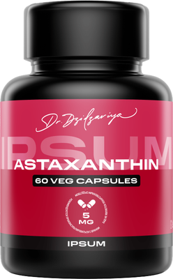 Пищевая добавка IPSUM Astaxanthin 759 мг+-10% (60 капсул)