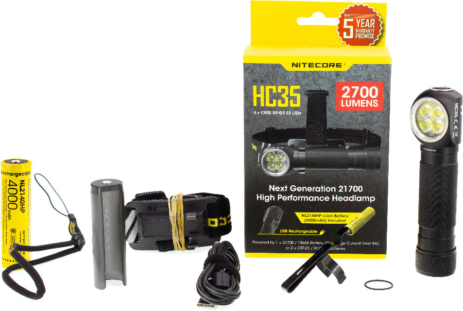 Фонарь Nitecore HC35