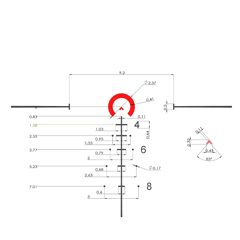 Оптический прицел Mewlite 1-6x28 FFP 34мм IR / 61001