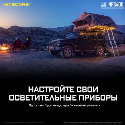 Портативная зарядная станция Nitecore NPS400