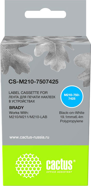 Изображение товара Картридж-лента Cactus CS-M210-7507425