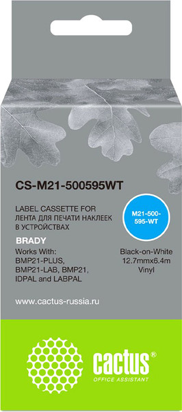 Изображение товара Картридж-лента Cactus CS-M21-500595WT