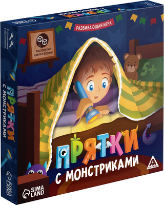 

Настольная игра, Прятки с монстриками / 10459162