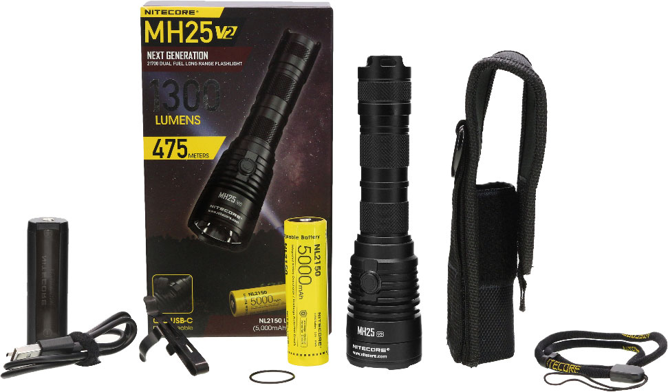 Фонарь Nitecore MH25 V2