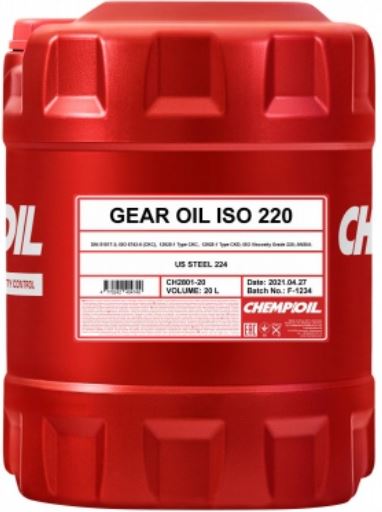 Трансмиссионное масло Chempioil Oil ISO 220 / CH2801-20