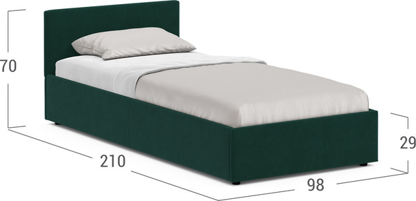 Изображение товара Односпальная кровать Moon Family 1250 / MF008031