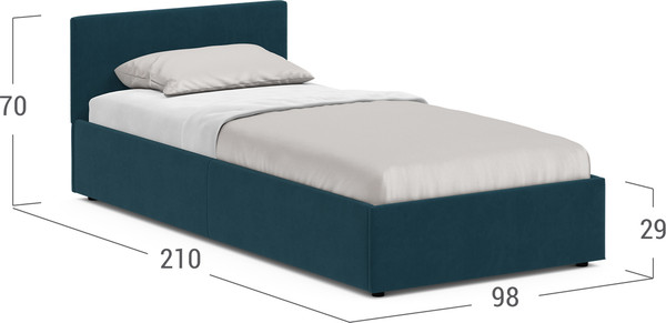 Изображение товара Односпальная кровать Moon Family 1250 / MF007971