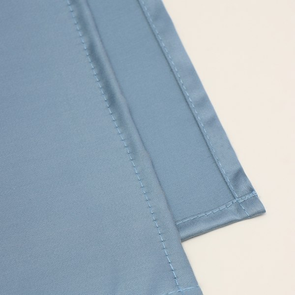 Простыня Sima-Land Home Tencel 235x260 / 10285321 (серо-голубой)