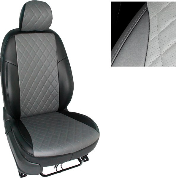 Комплект чехлов для сидений Seintex 88915 (для Hyundai Creta 2016-н.в. Ромб)