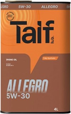 

Моторное масло, Allegro 5W30 Black SP GF-6A / 211166