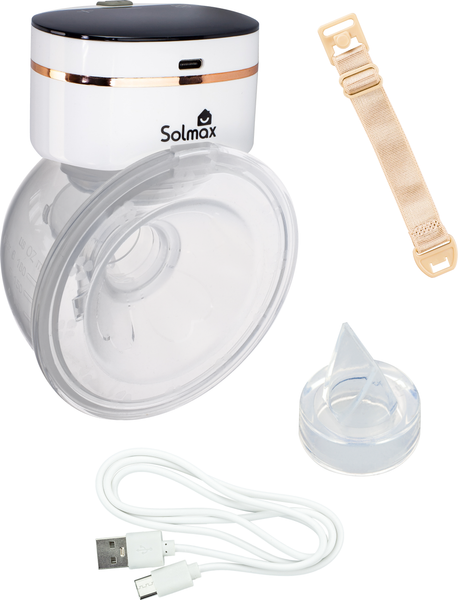 Молокоотсос электрический Solmax&Kids HP99187 (белый)