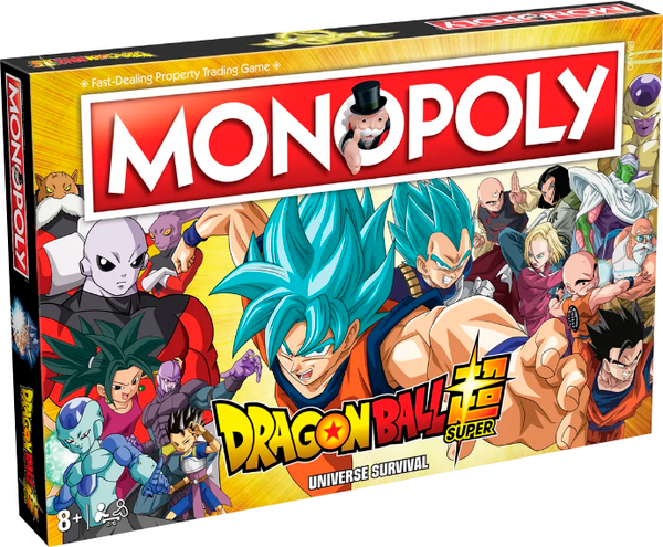 Настольная игра Hasbro Монополия Dragon Ball Super на английском языке / 4095