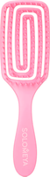 Расческа-массажер Solomeya Wet Detangler Mini Brush Rectangular Strawberry / 14-2116 (c ароматом клубники) - 