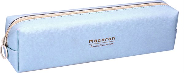 Пенал Deli Macaron / Z86802BLUE (голубой)