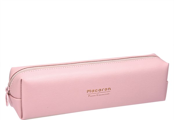 Пенал Deli Macaron / Z86802PINK (розовый)