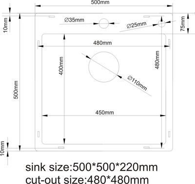 Купить Мойка кухонная Asteria A5050S  