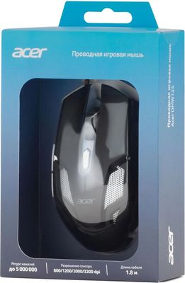 Мышь Acer OMW125 / ZL.MCEEE.00Z (черный)