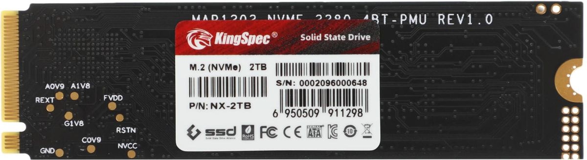 SSD диск KingSpec 2TB / NX-2TB