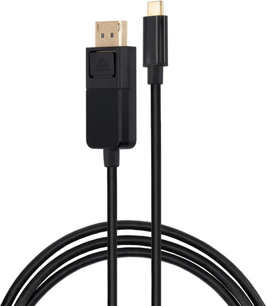 Изображение товара Кабель Buro USB Type-C (m) DisplayPort (m) ver1.4 / BU-TYPEC-DP-1.5M (1.5м, черный)