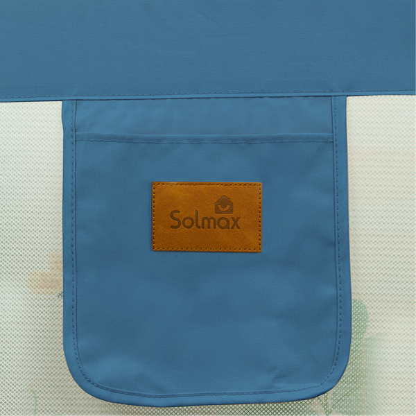 Ограждение для кровати Solmax&Kids TLT99200 (2м, синий туман)