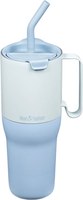 Термокружка Klean Kanteen Rise Tumbler Straw Lid Ice Blue 1010994 (1065мл) - 